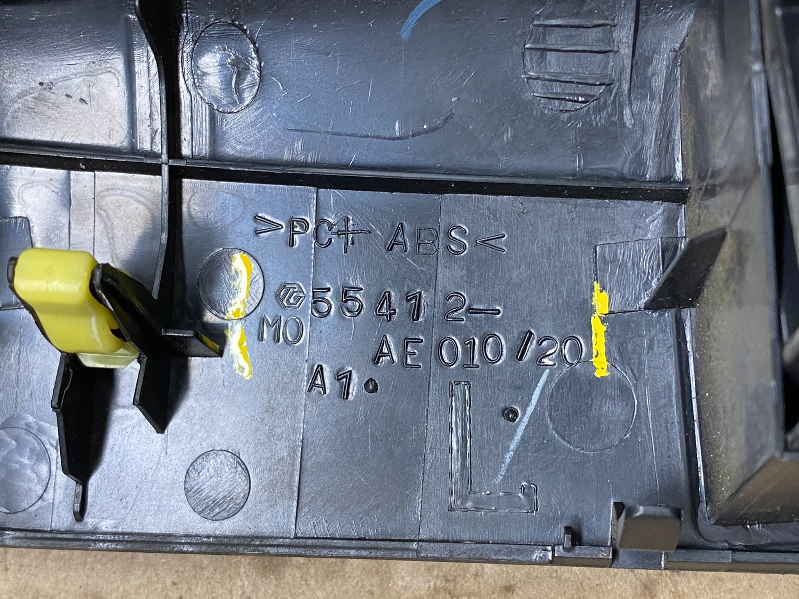 2004 to 2010 Toyota Sienna Right Side Radio Switches Bezel Trim OEM U5335 DG4
