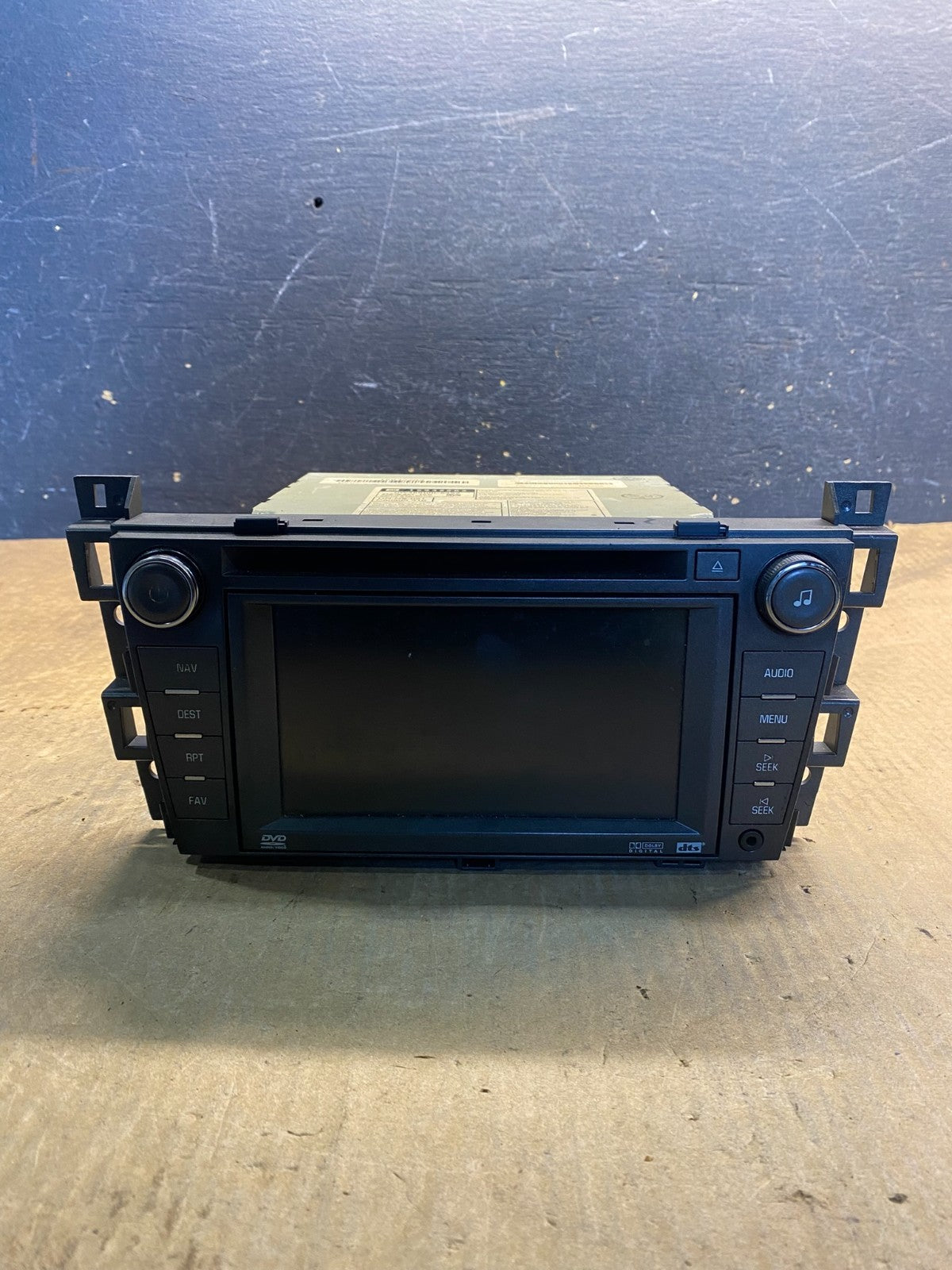 2007 to 2014 Chevrolet GMC Cadillac Radio Navigation Screen Display t7314 DG0