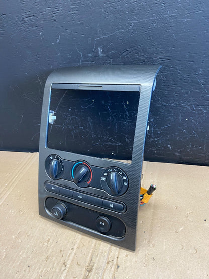 2004 to 2008 Ford F150 Radio Climate Dash Bezel Surround Black ab8940 DG1