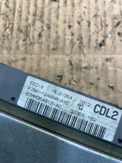 1997 1998 Ford F150 F250 Engine Control Unit ECU Computer Module x8812 DG3