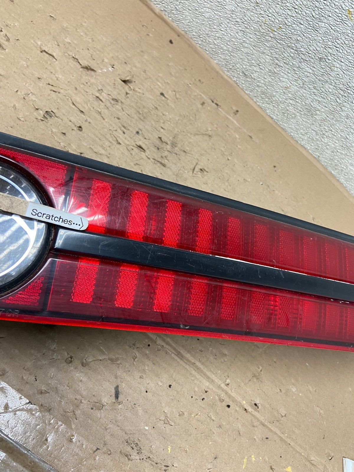 1987 Mercury Cougar Right Passenger RH Tail Light AB0923 LK3