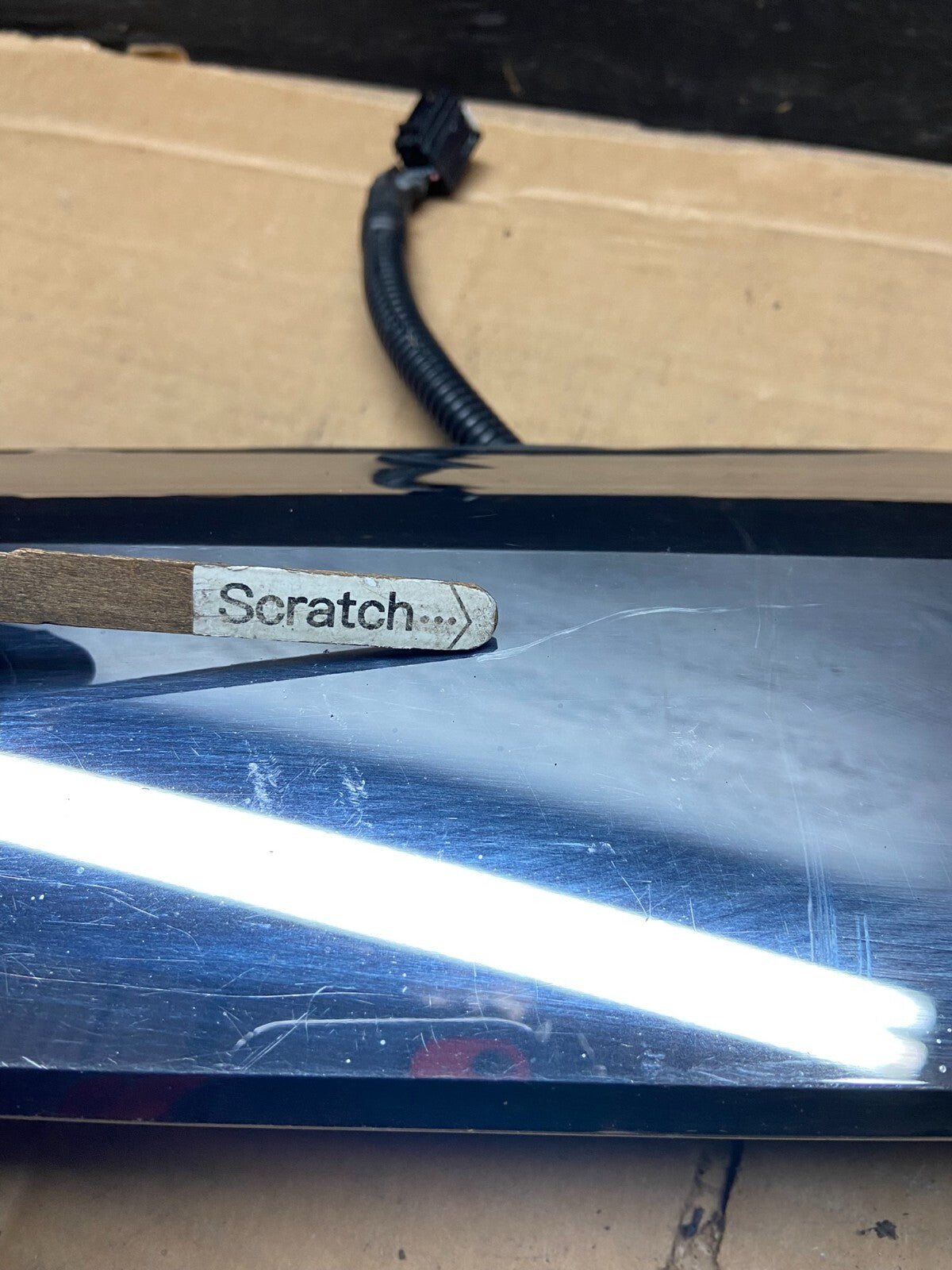 2011-2015 GMC Terrain Tailgate Chrome Finish Molding with Camera H7133 PS3