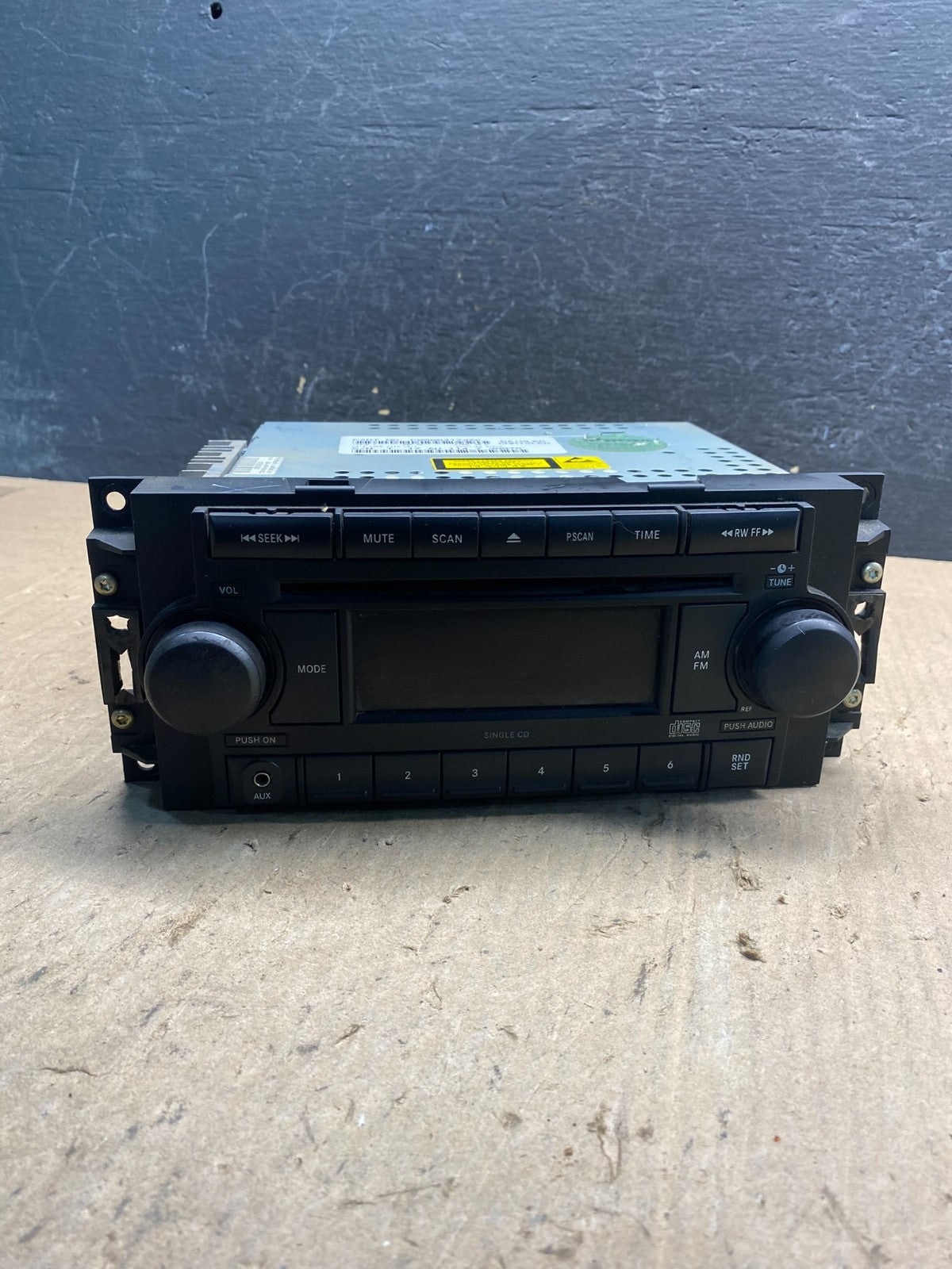 2005-2009 Chrysler Dodge Jeep Ram Radio CD MP3 Receiver AE7865 DW0