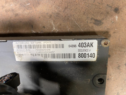 2005 Dodge Magnum Charger Chrysler 300 3.5L Engine Control P04896403AK L3766 DG2