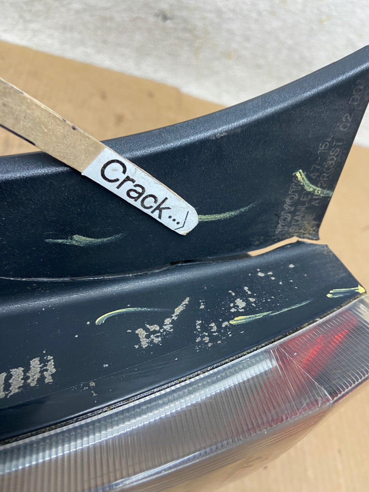 2004 2005 Toyota Prius Tail Light Left Driver Lh Side AI6541 LK4