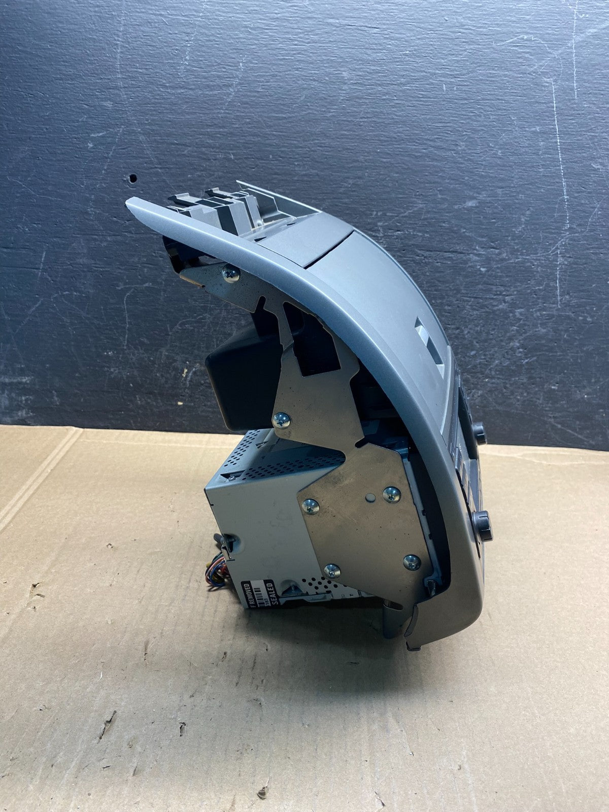 2010-2012 Nissan Sentra Center Dash Radio Bezel Panel Cubby Storage AE7922 DG2