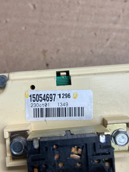 1999 to 2002 Chevrolet Silverado HVAC Heater Climate Control Module AG0378 DG4