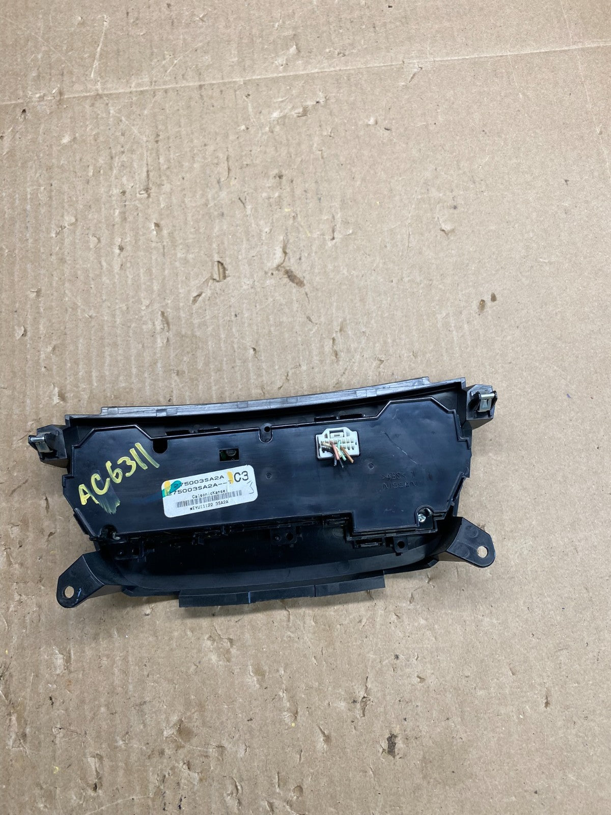 2013 2014 Nissan Sentra AC Heater Temperature Climate Control AC6311 DG3
