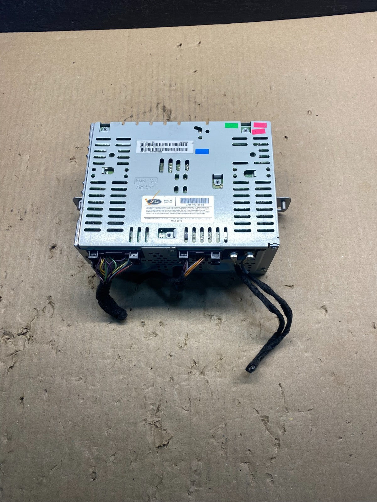 2013 2014 2015 Ford Escape Radio Receiver ID CJ5T-19C107-CE ac8953 DG4