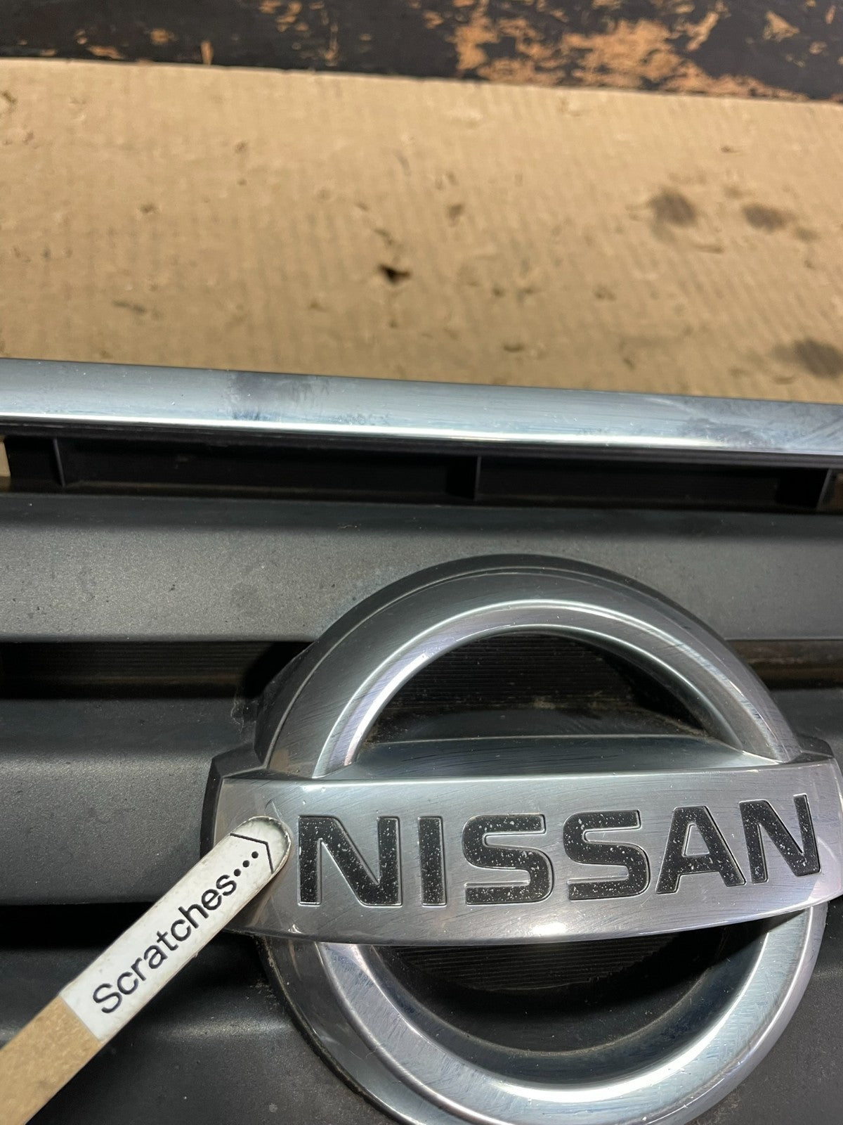 2007 to 2008 Nissan Maxima Front Upper Grill Grille Chrome OEM Z5641 DG3