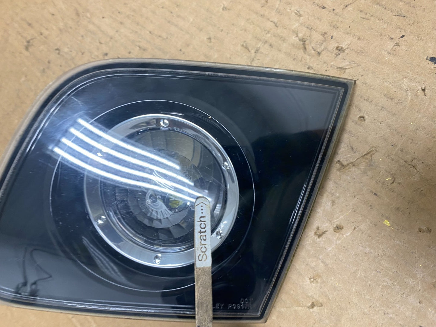 2004 - 2009 Mazda 3 Sedan Right Passenger Rh Side Tail Light inner Q7507 DW4