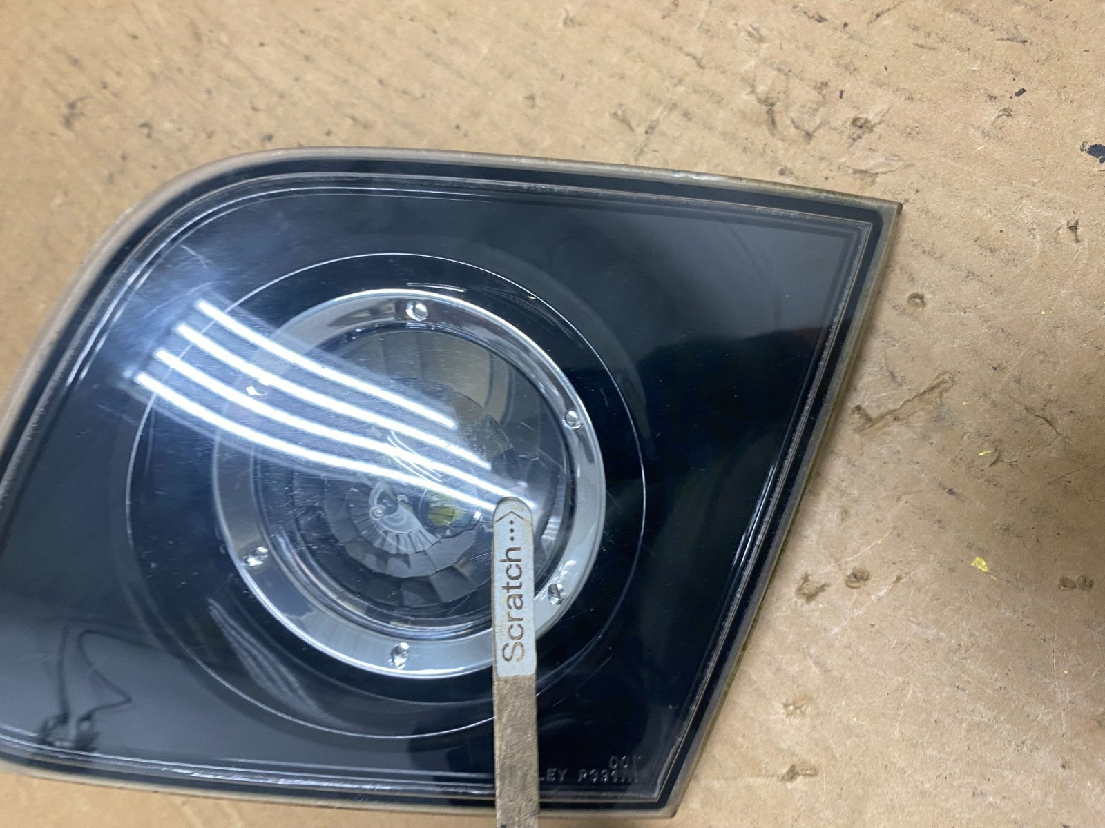 2004 - 2009 Mazda 3 Sedan Right Passenger Rh Side Tail Light inner Q7507 DW4