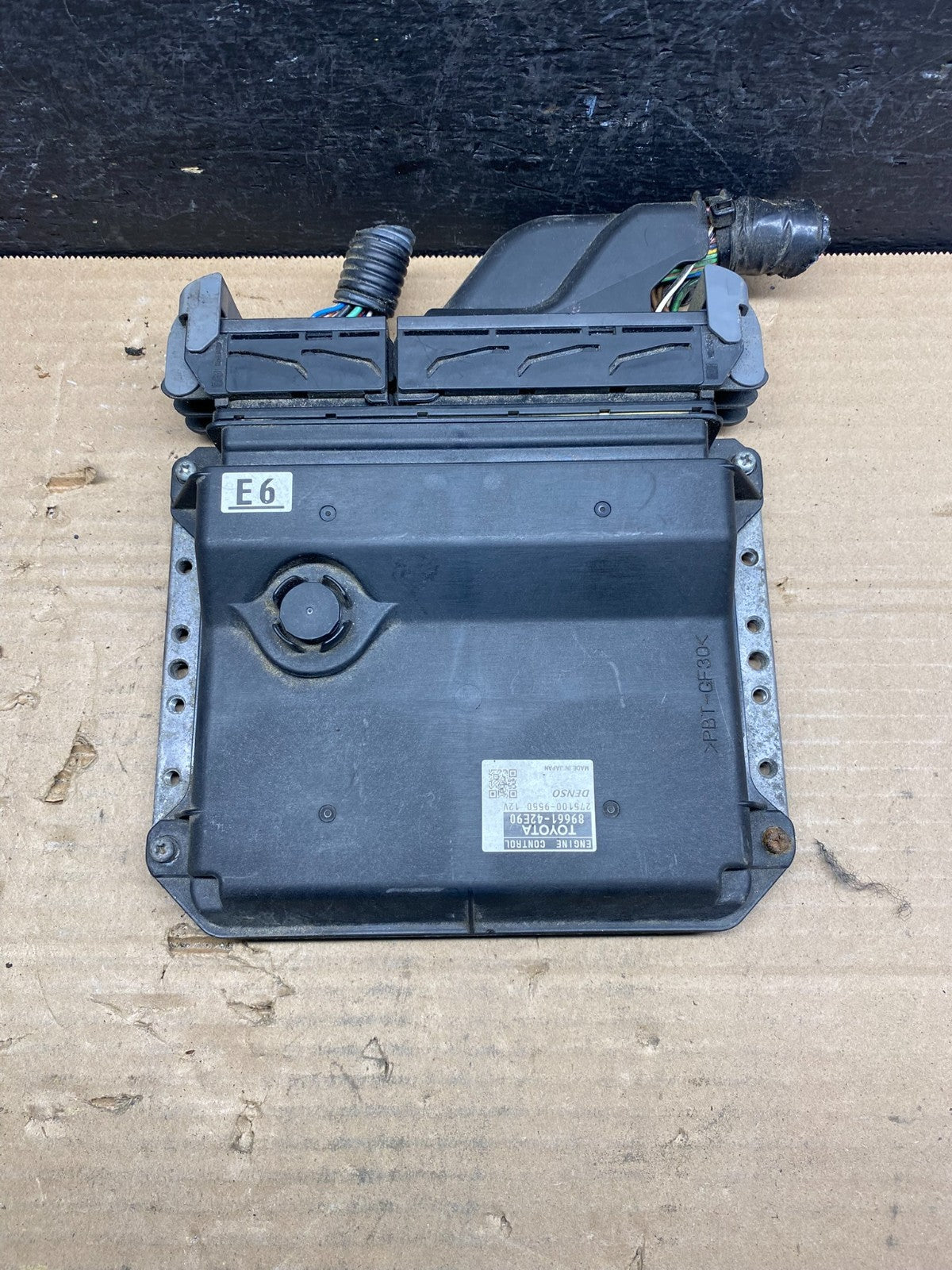 2007 Toyota Rav4 Electronic Engine Control Module ECU ECM AD9585 DG0
