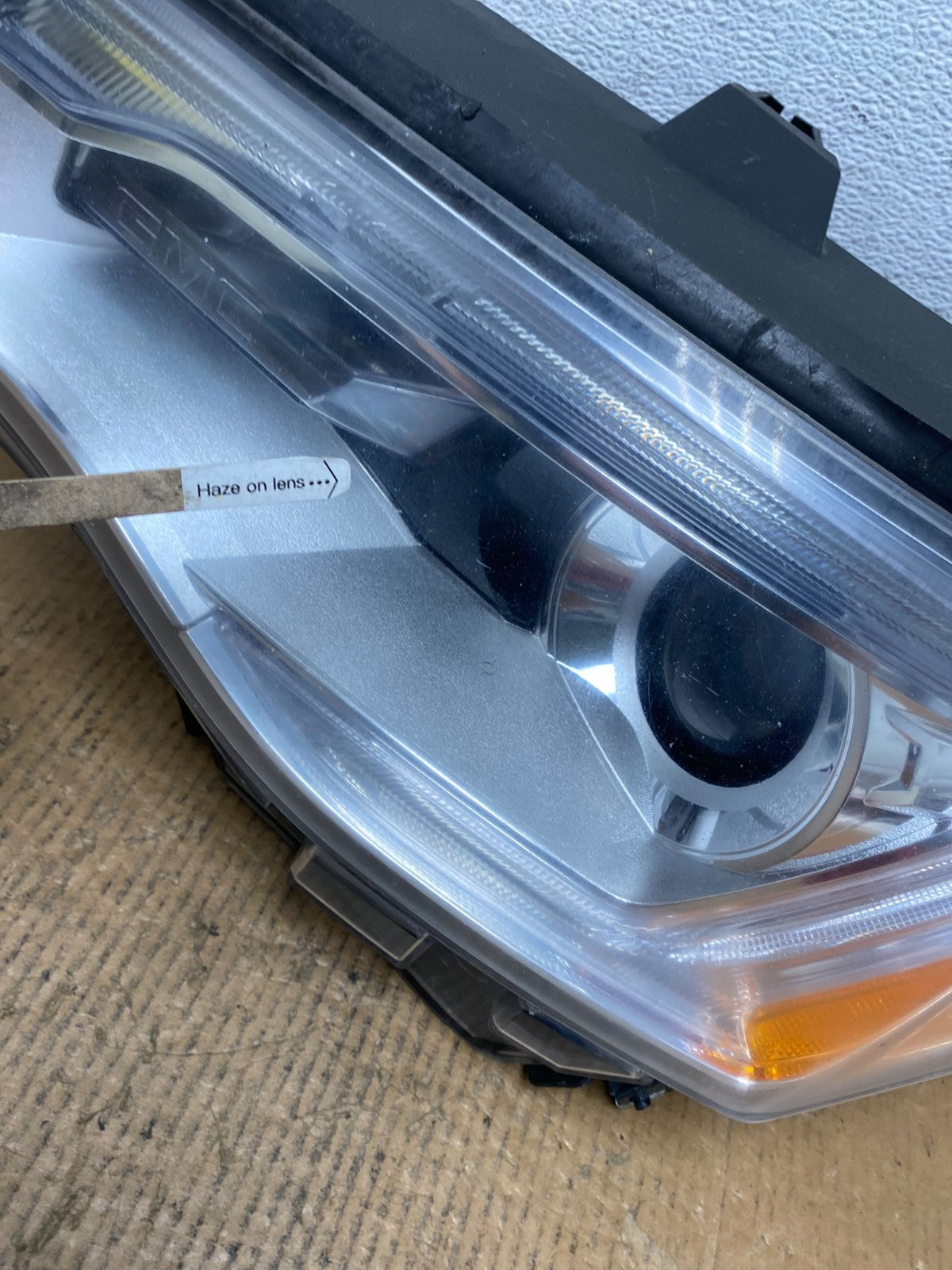 2017 to 2019 Gmc Acadia Left Driver LH Side Led Halogen Headlight AE1230 DG4