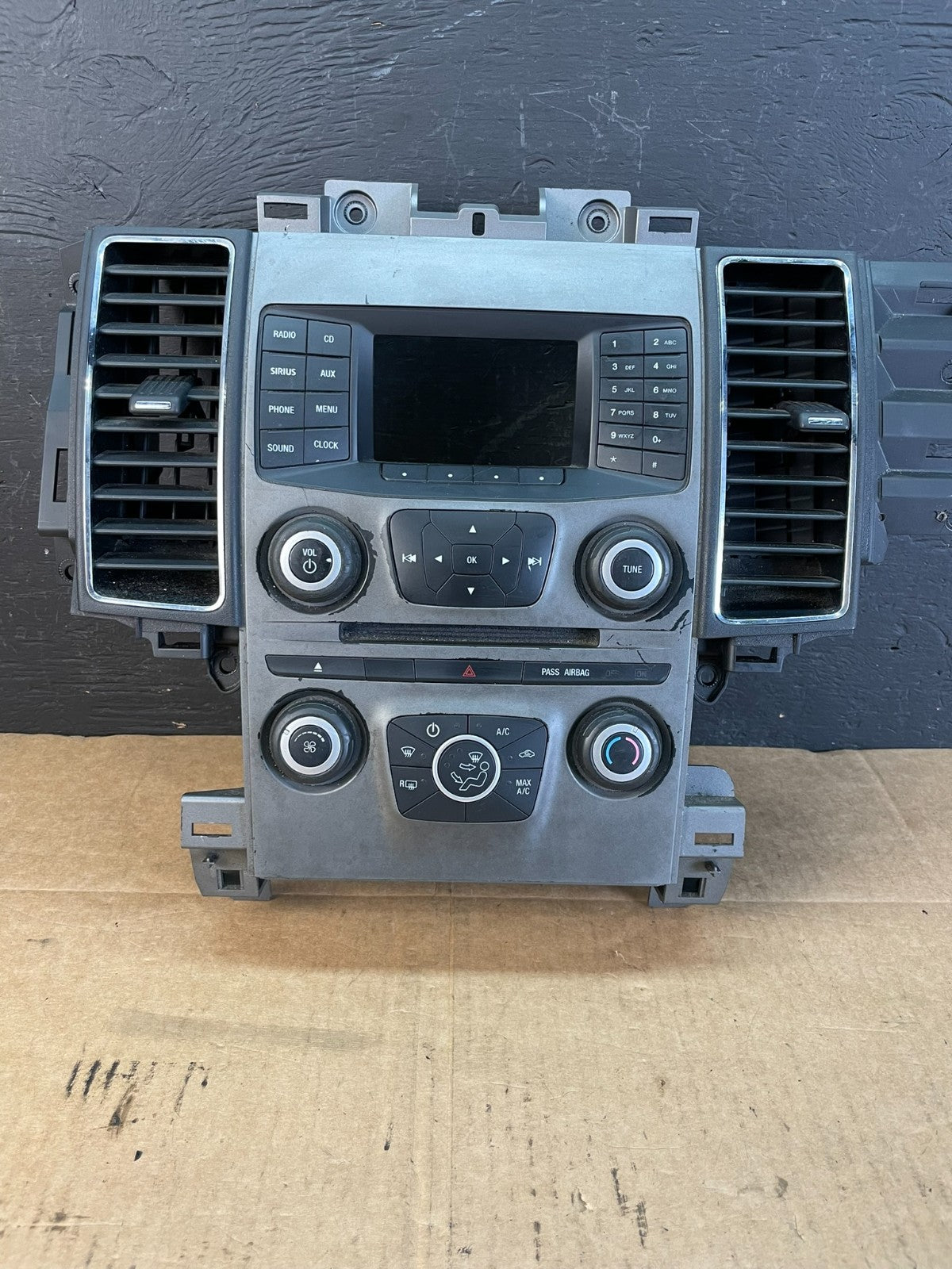 2013-2015 Ford Taurus Front Center Console Climate Radio Control Panel ac5205 DG0