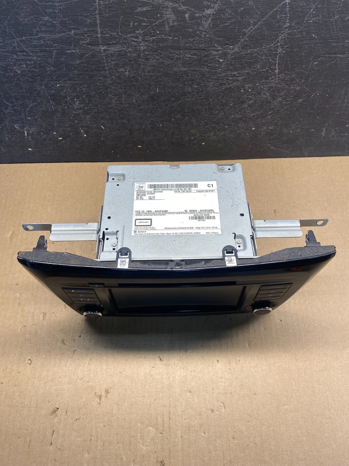 2017 to 2019 Nissan Rogue AM FM XM Radio CD Player Screen Receiver AG5983 DG3