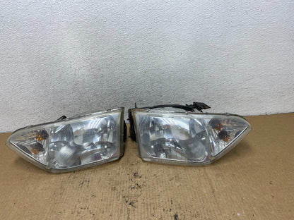 2001 to 2002 Nissan Quest Left+Right Side Halogen Headlights AG2505 DW0