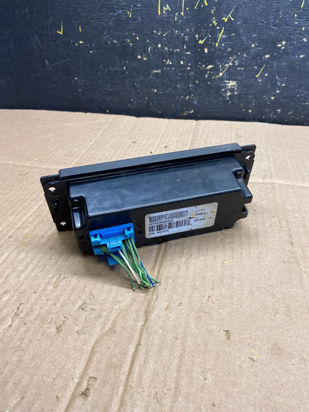 International Navistar 4300 Climate Control Heater Fan Panel AA7900 DG3