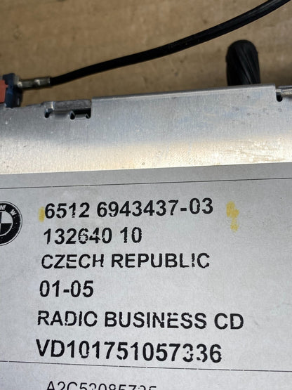 2004-20006 BMW X3 Radio Stereo CD Player Receiver AM/FM Audio Unit AH3886 DG4