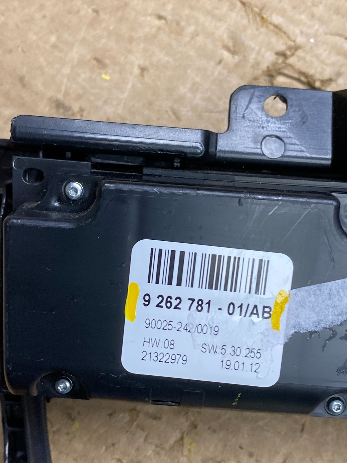 2007-2013 Bmw X5 AC Heater Climate Control Temperature Panel Trim Oem w9617 DG5
