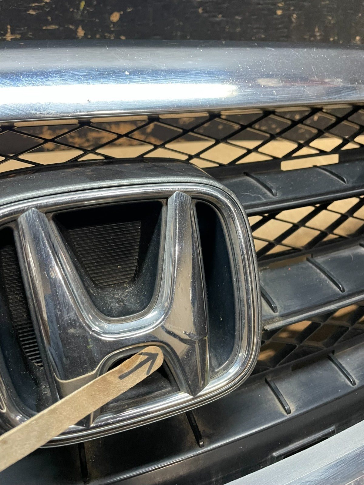2008 2009 2010 Honda Odyssey Front Upper Grill Grille Y9468 DG6