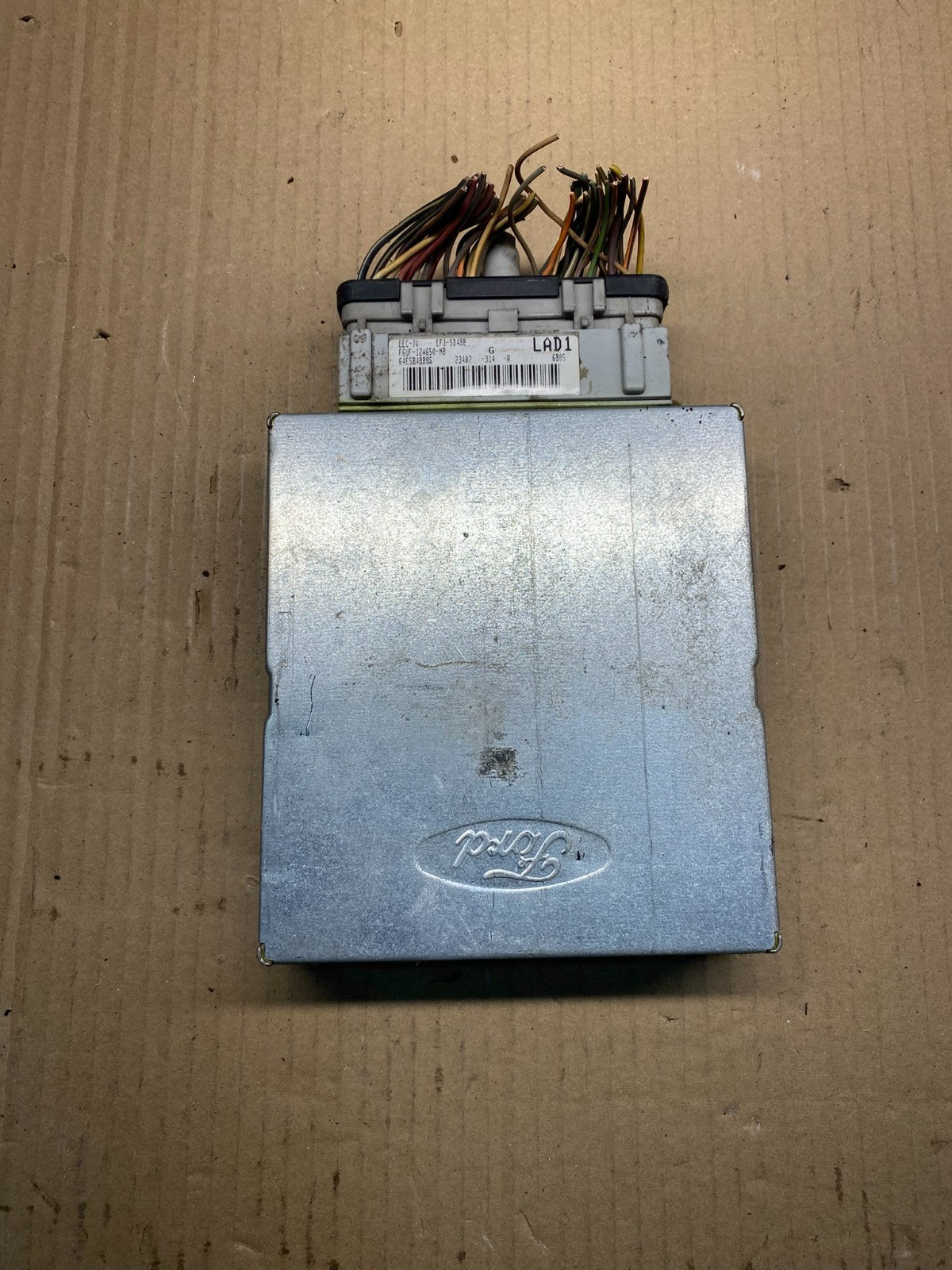 1996 Ford F250 F350 5.8L ECU ECM Engine Computer Module aj0186 DG0