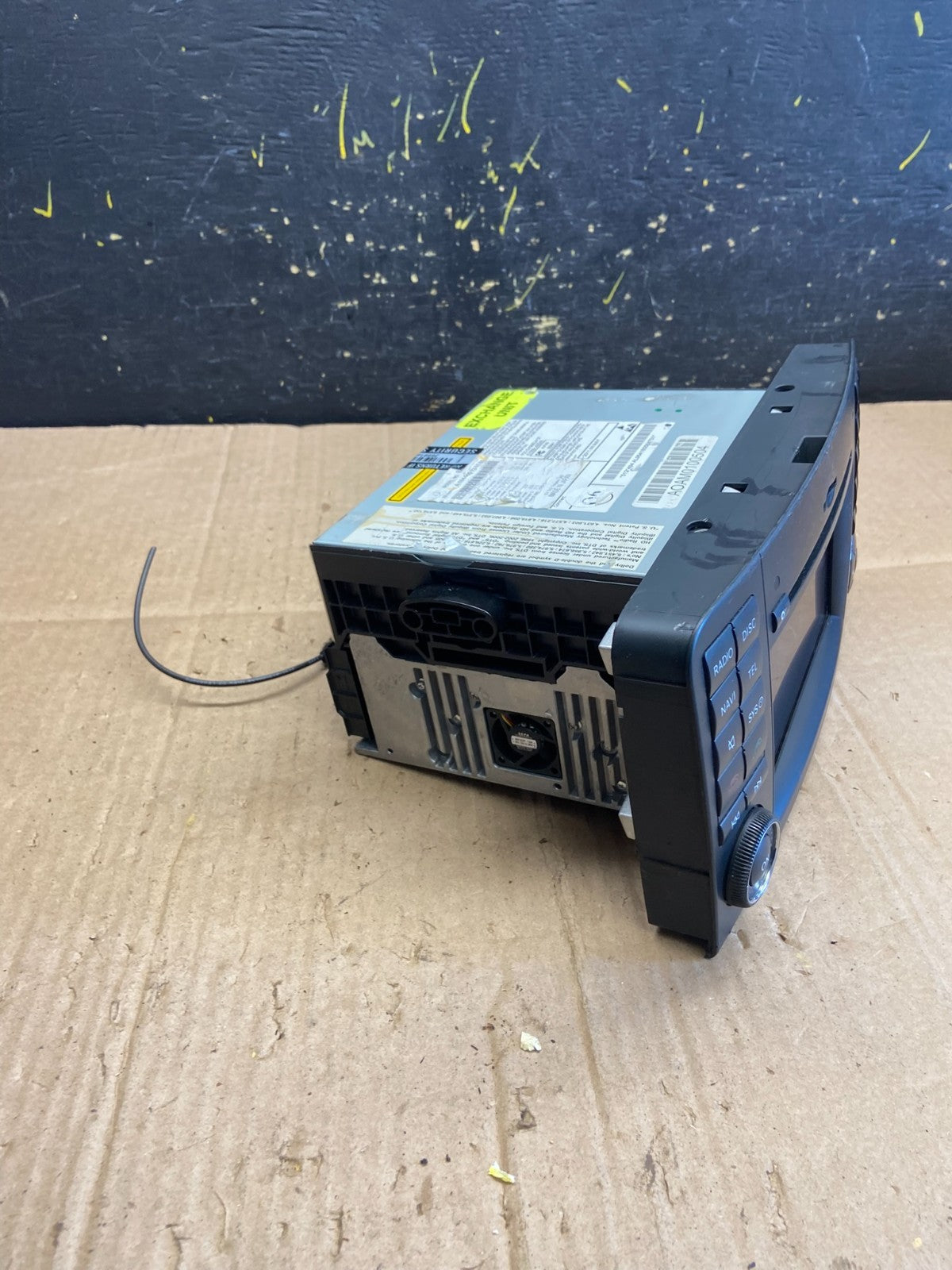 2009 to 2012 Mercedes ML350 GL450 Radio Navigation Screen Display aa7953 DG2