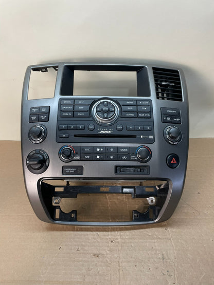 2008 to 2015 Nissan Armada Radio A/C Heat Temperature Climate Control ai0552`DG0