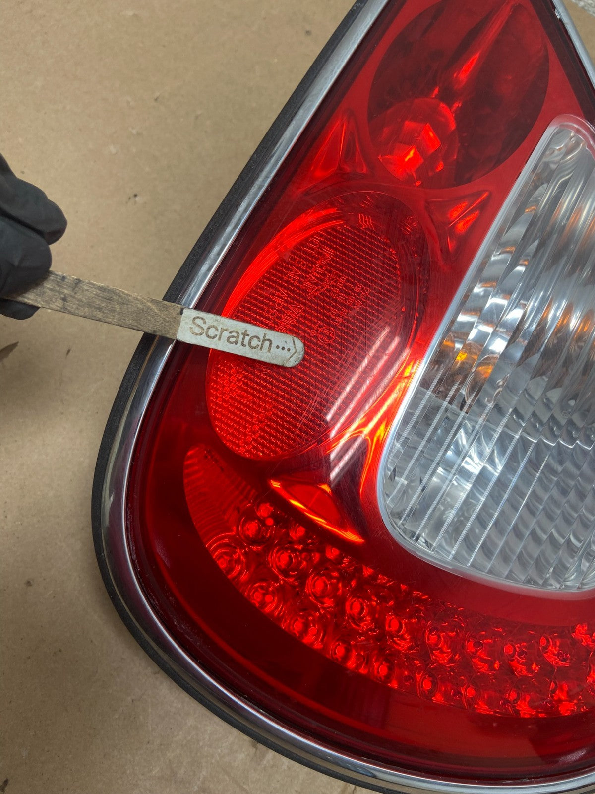 2008 to 2009 Jaguar XJ8 Right Passenger RH Side Tail Light OEM R5658 DG3