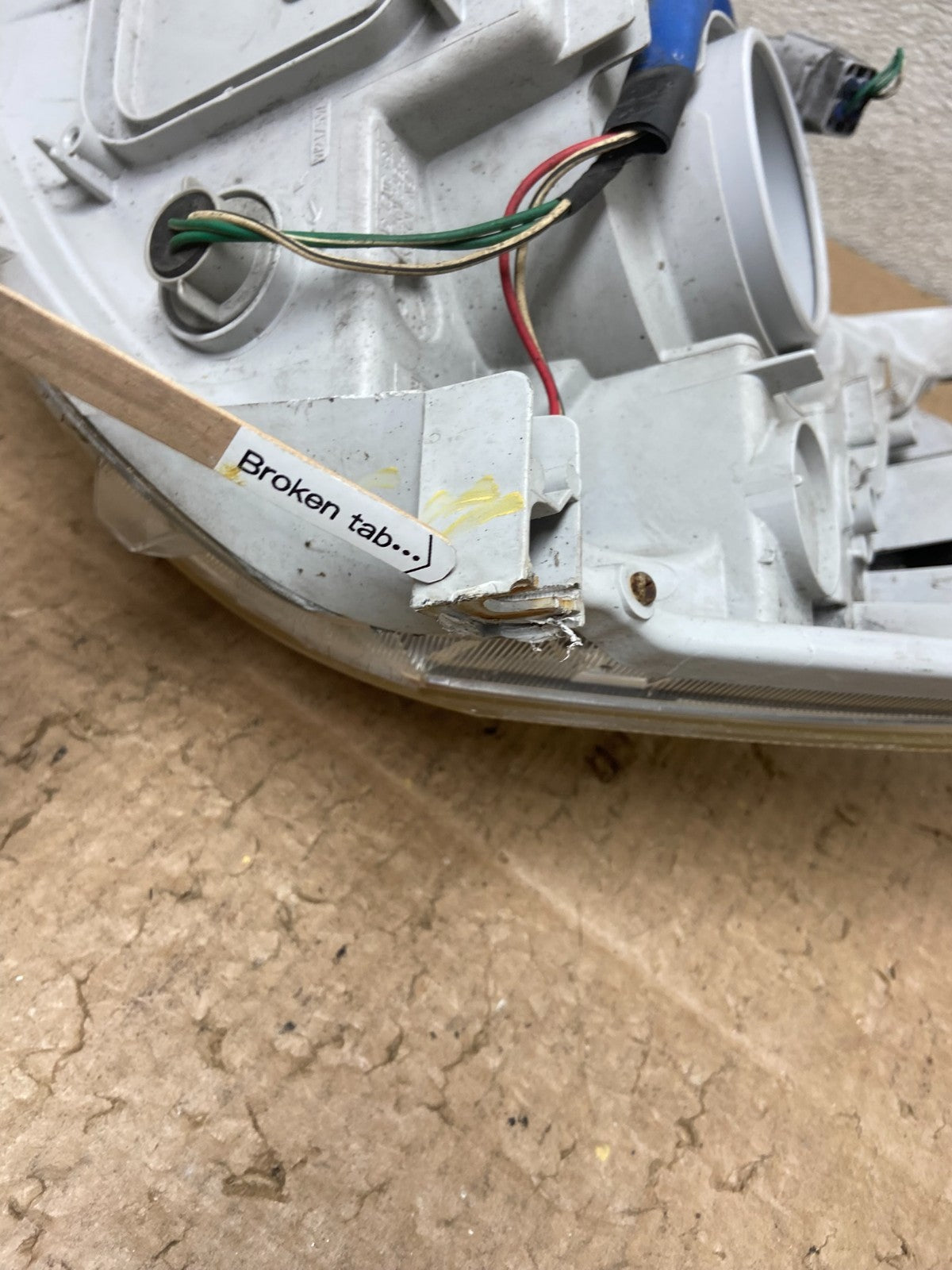 2007 2008 2009 Toyota Yaris Right Passenger RH Halogen Headlight Oem Z1065 DW7