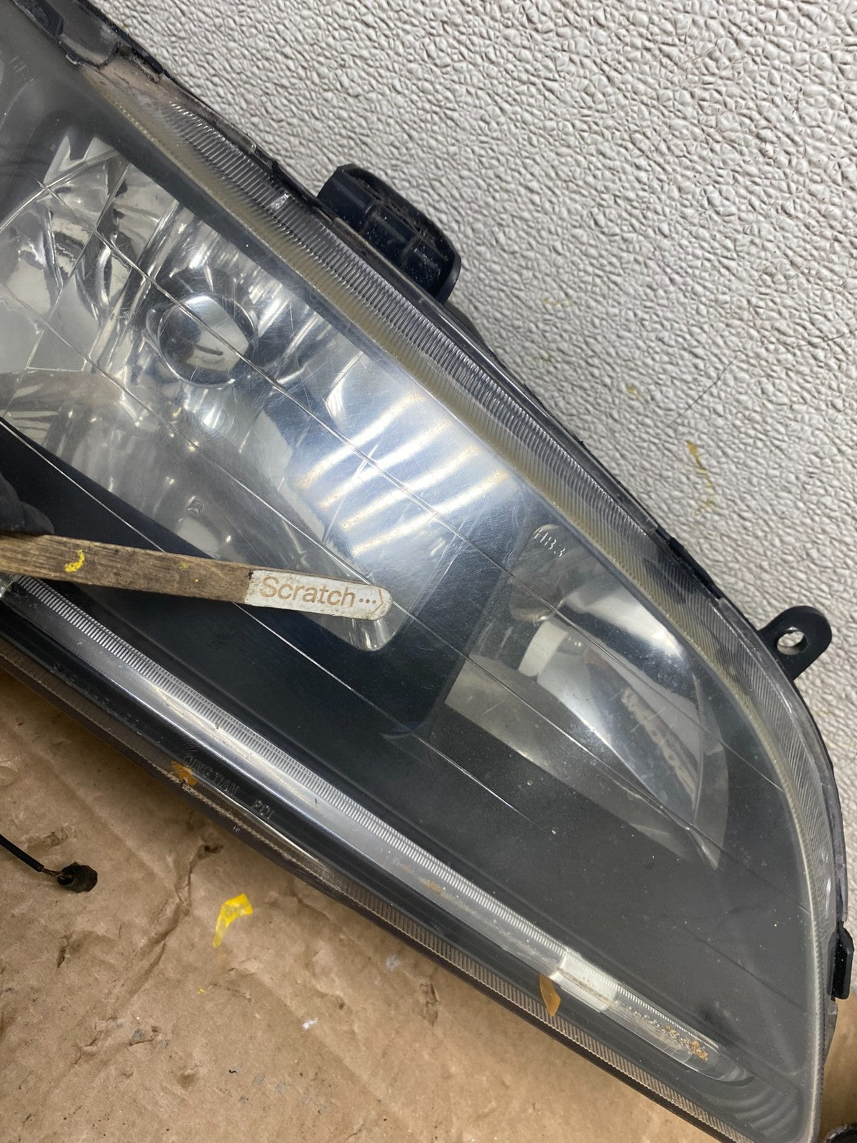 2001 - 2002 Honda Accord Left + Right Side LED Black Smoke Headlight t5681 DG3