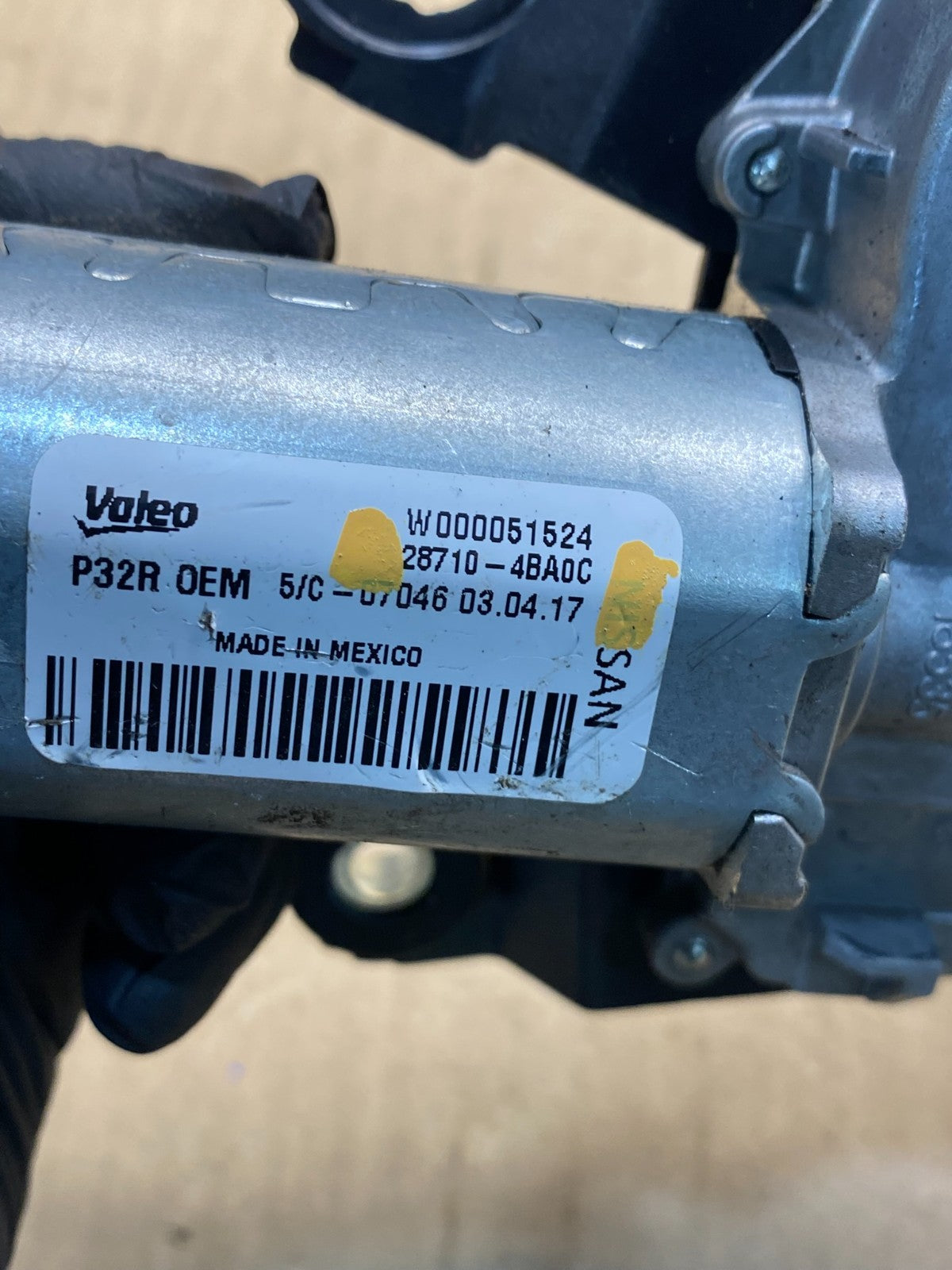 2014 to 2020 Nissan Rogue Rear Windshield Wiper Motor ag9656 DG6