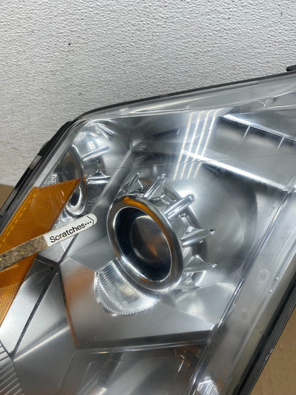 Halogen 2010 to 2016 Cadillac SRX Left Driver LH Side Headlight AC5727 DW3