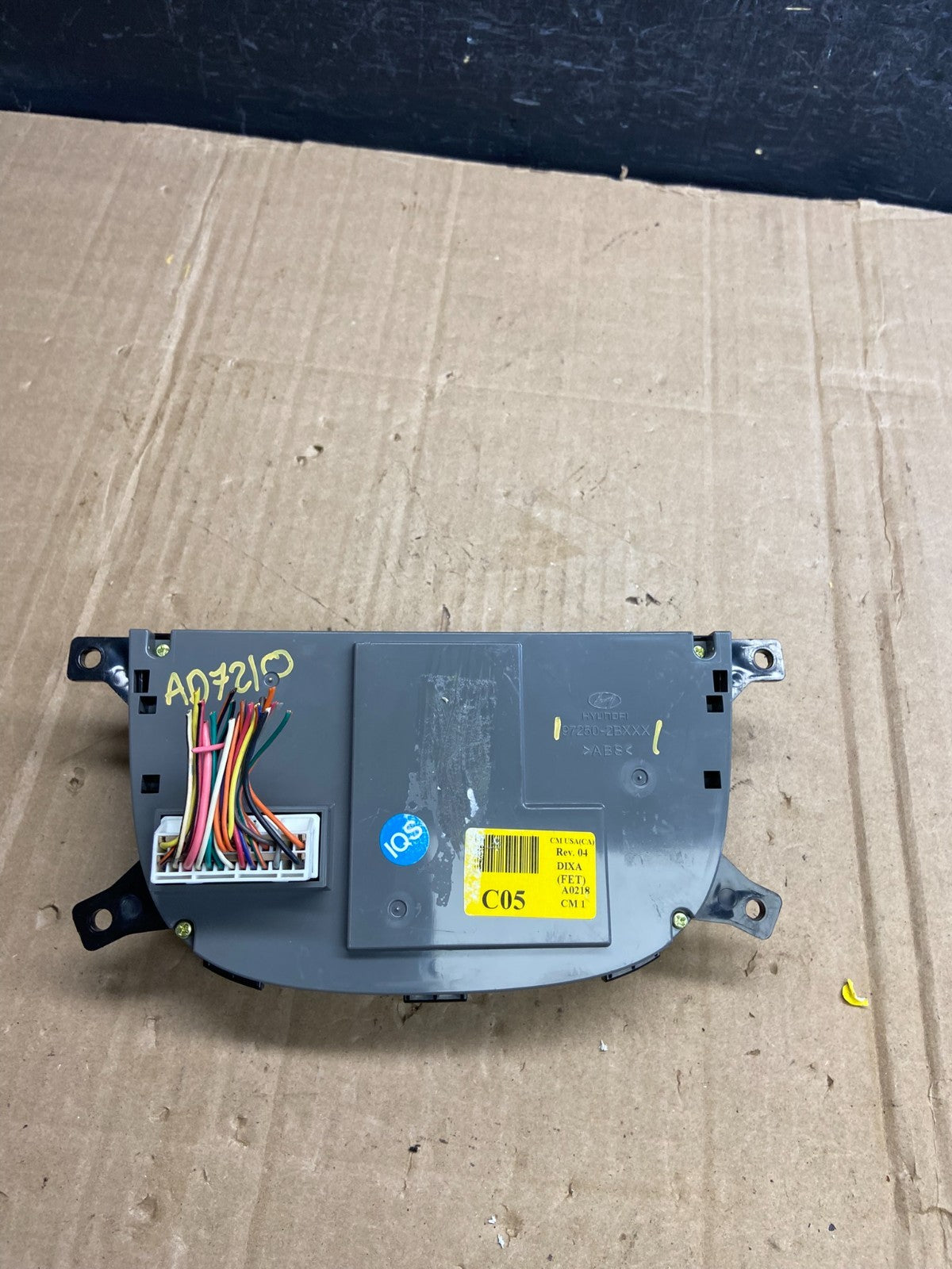 2010 2011 2012 Hyundai Santa Fe Automatic Climate AC Heater Control OE AD7210 DG4