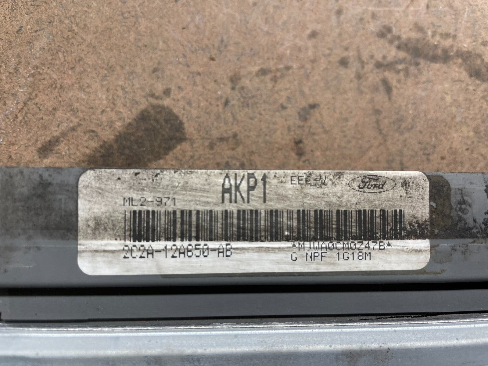 2002 Ford E250 E350 4.2L Van Engine Control Computer 2C2A-12A650-AB I6789 DG12