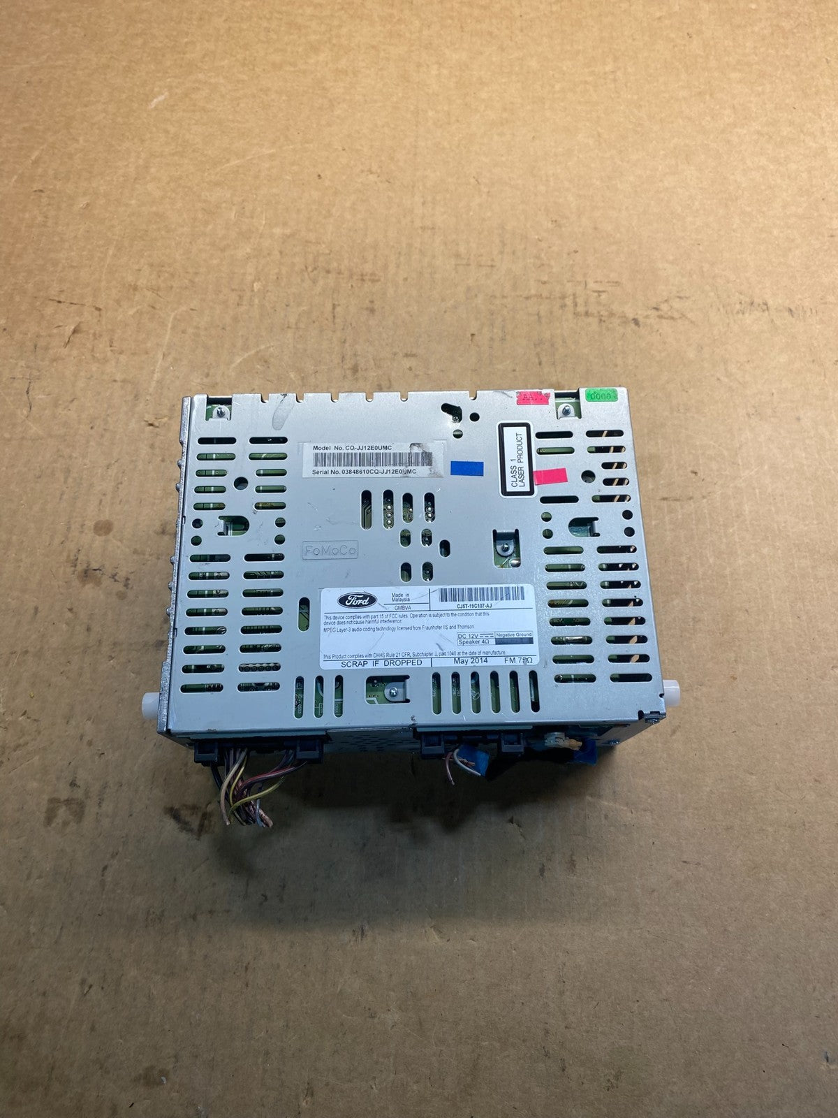 2013 2014 2015 Ford Escape Radio Receiver ID cj5t-19c107-aj AC6940 DG4