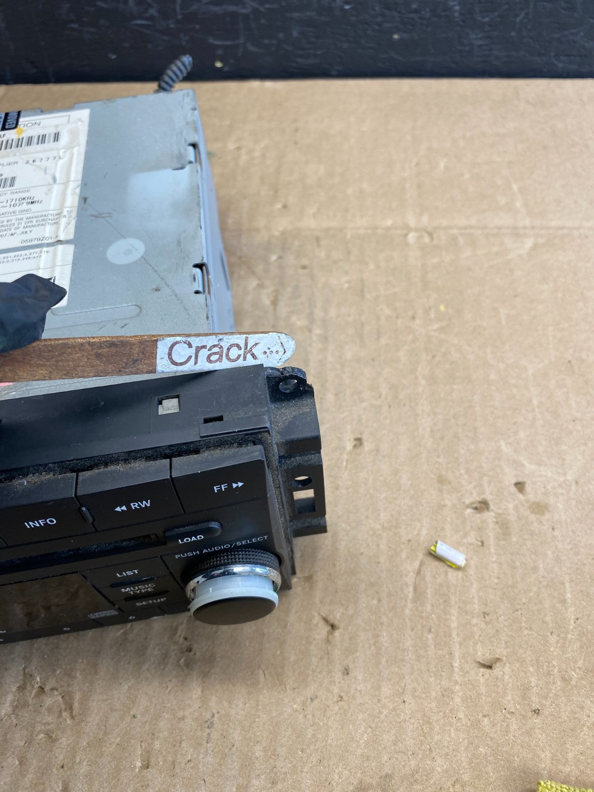 2007-2012 Chrysler Dodge Jeep Ram Radio CD MP3 AUX Receiver AB9620 DG4