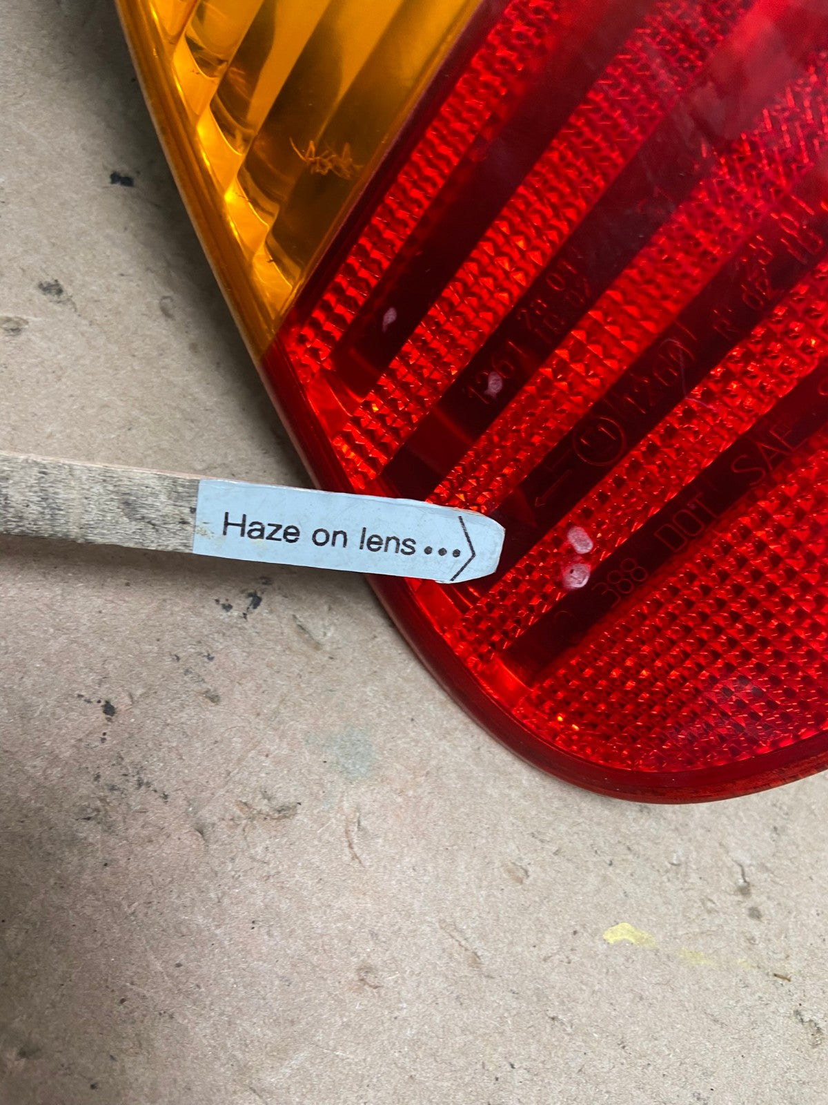 2002 - 2005 BMW 3 E46 Series Left Driver Side Lh Tail Light AF4986 LK4