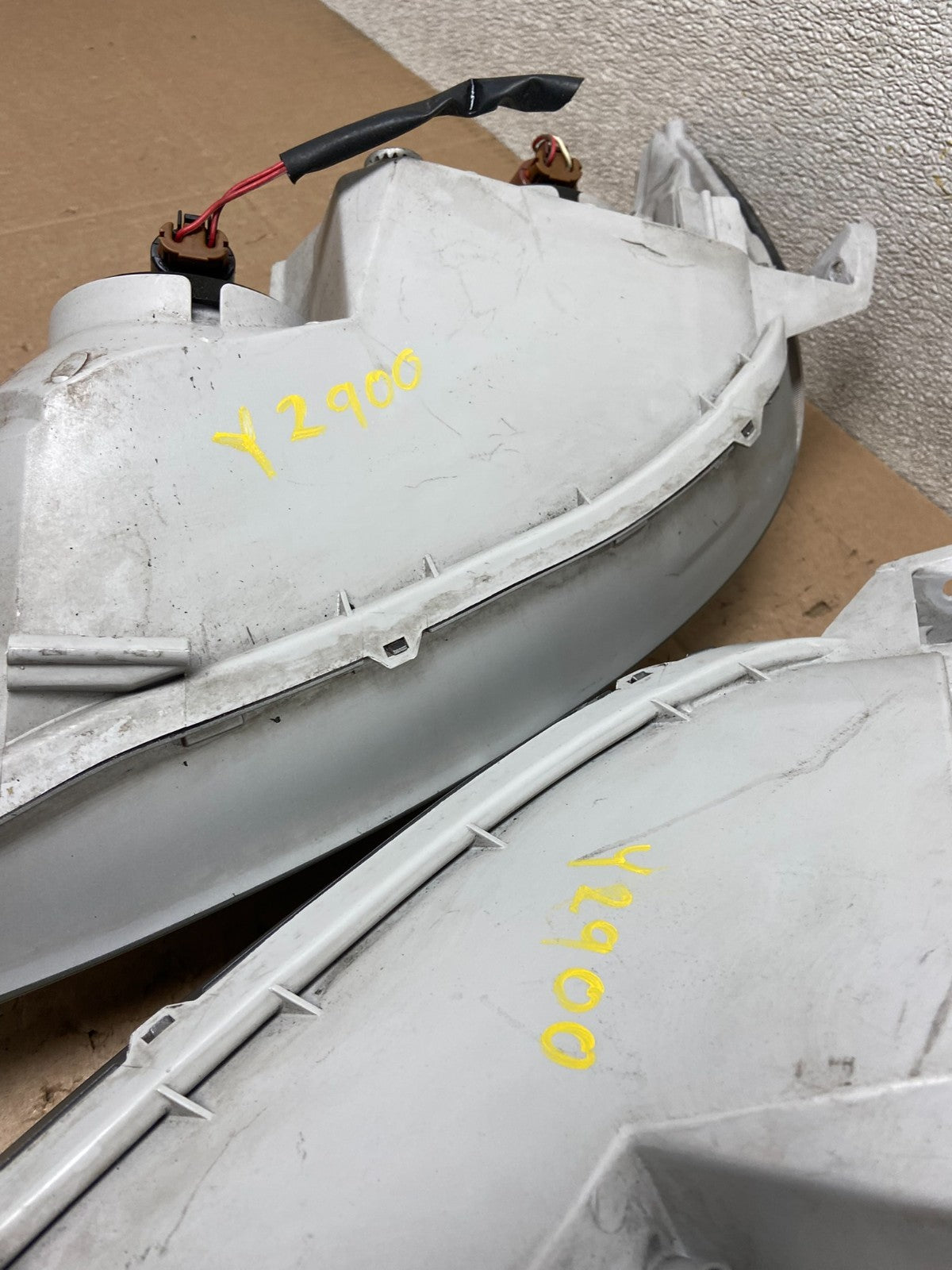 2002 2003 2004 Toyota Camry Left+Right Set Side Halogen Headlights Y2900 DW11