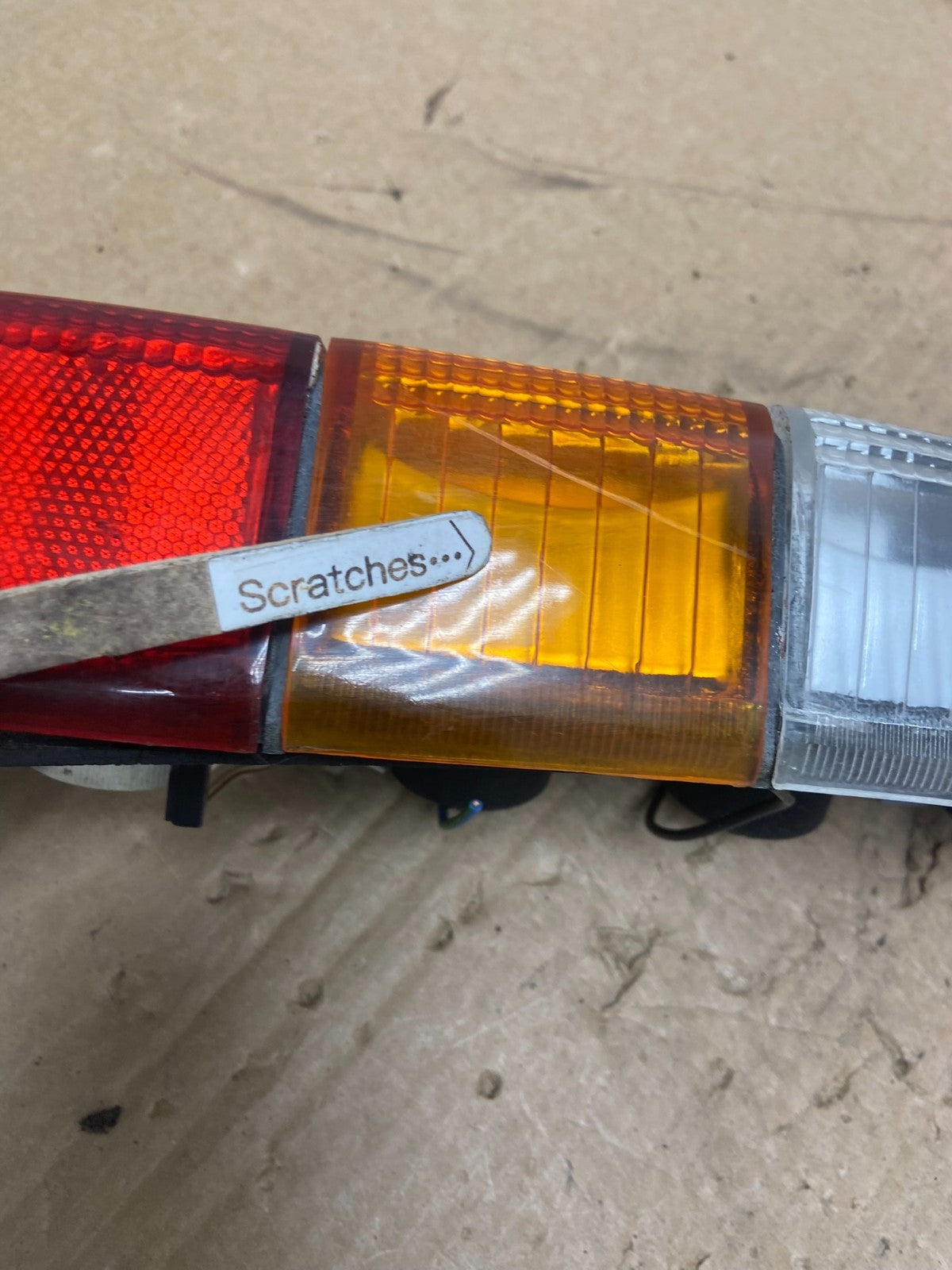 1988 to 1992 Volvo 740 Right Passenger Side Tail Light AG13404
