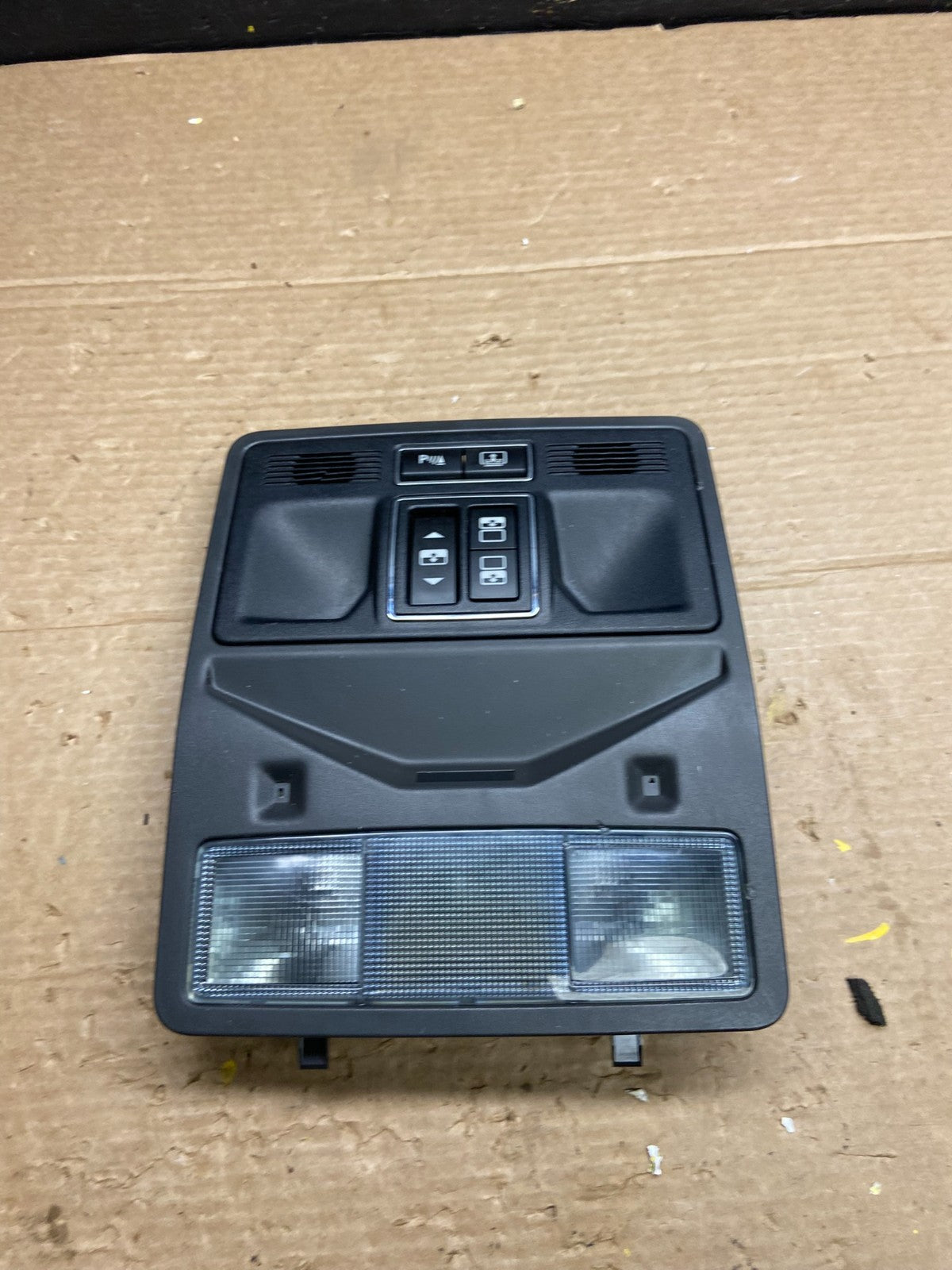 2010-2015 Jaguar XJ XJL Front Overhead Dome Light Lamp Beige W1811 DG0