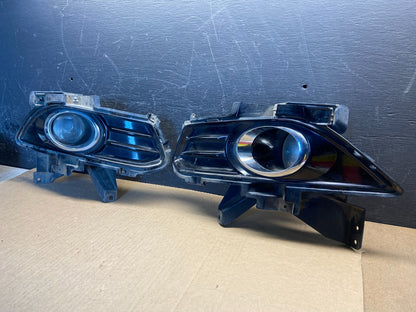 2013-2016 Ford Fusion Front Bumper Left+Right Set Fog Light Bezel Trim AF9181 DG1