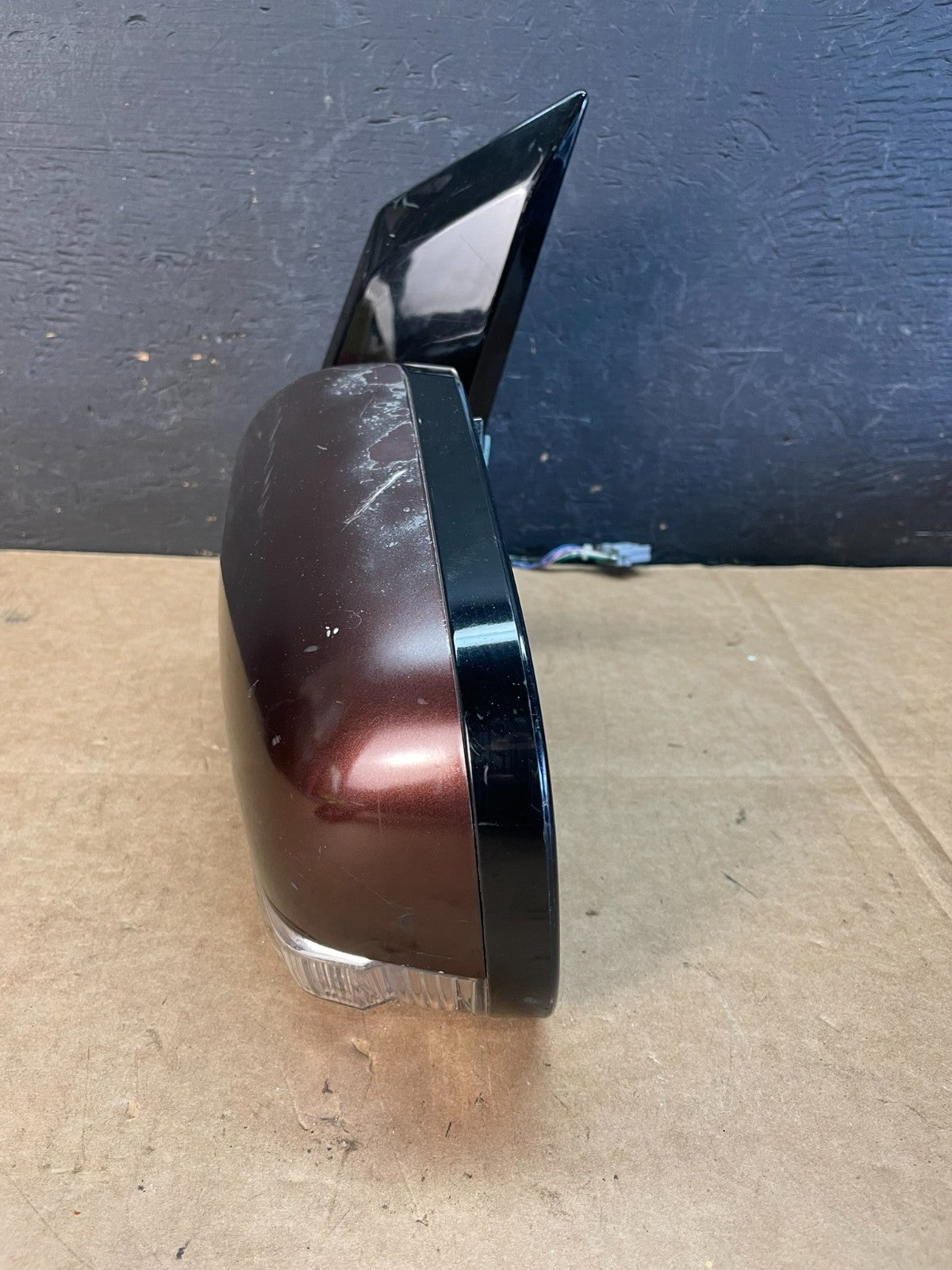 2006 to 2007 Subaru B9 Tribeca Left Driver LH Side Door Turn Sgn Mirror AE0940 D9