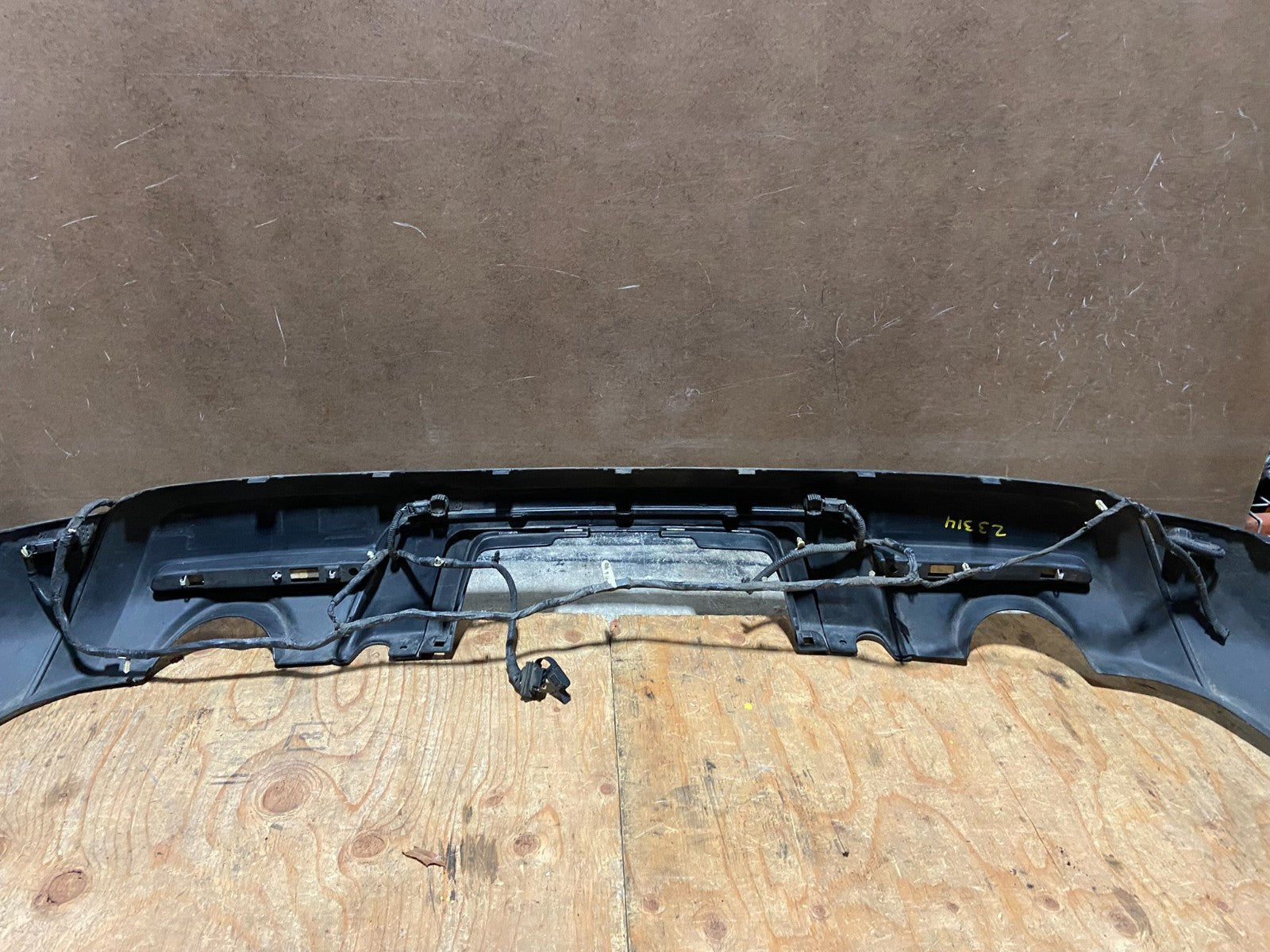 2011 to 2015 Ford Explorer Rear Bumper Cover With Parking Aid Z3314 PS10