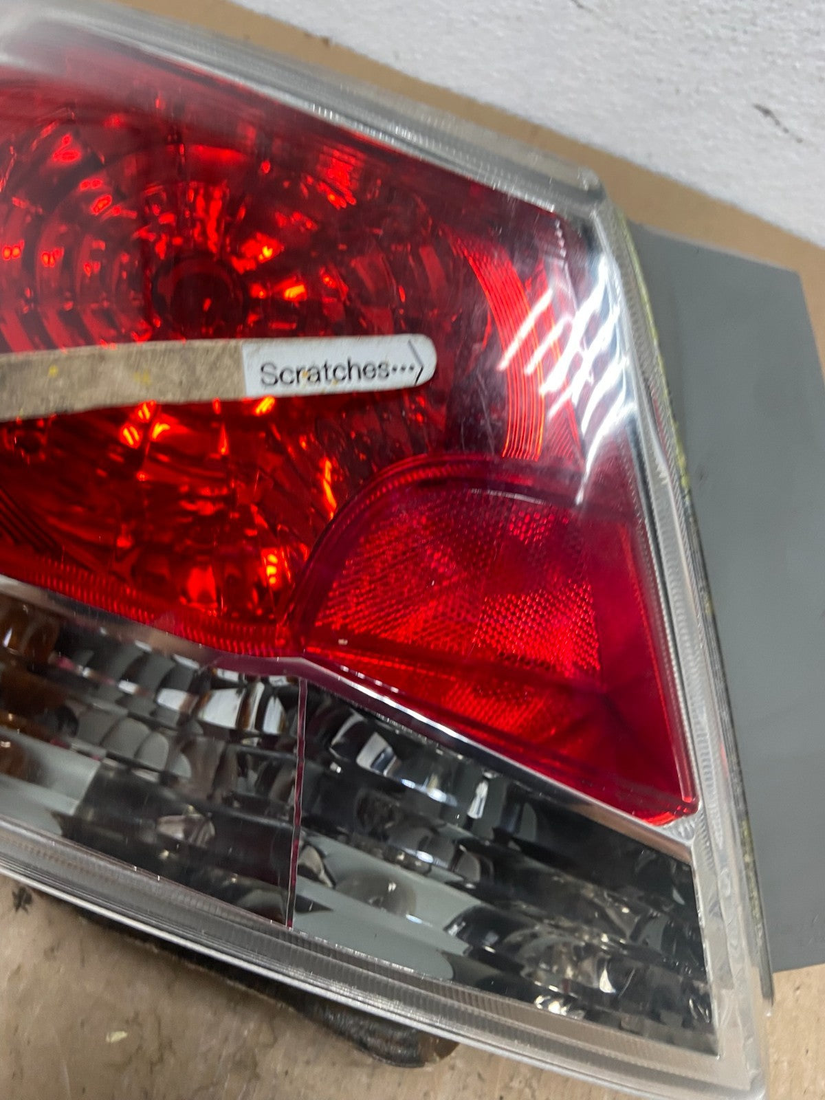 2008 to 2012 Honda Accord Sedan Tail light Left Driver LH Side AB8578 DW3