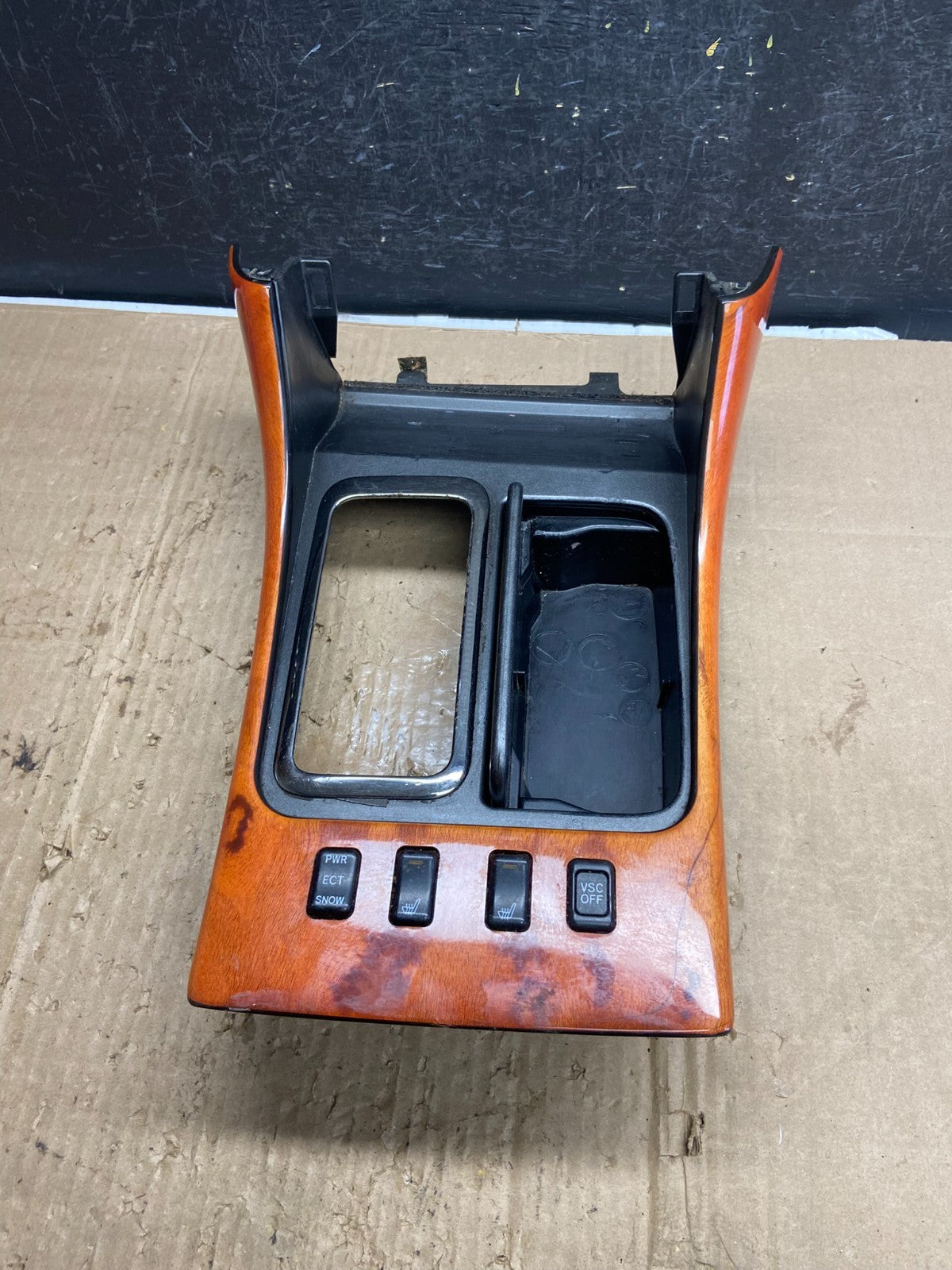 1998 2005 Lexus GS300 Center Console Shifter Bezel Cup Holder Trim ae2073 DG1