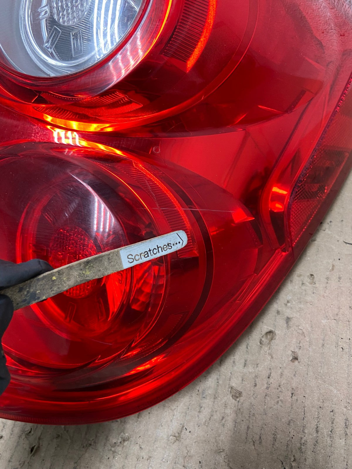 2010 to 2015 Chevrolet Equinox Right Passenger Rh Side Tail Light AF6048 LK3