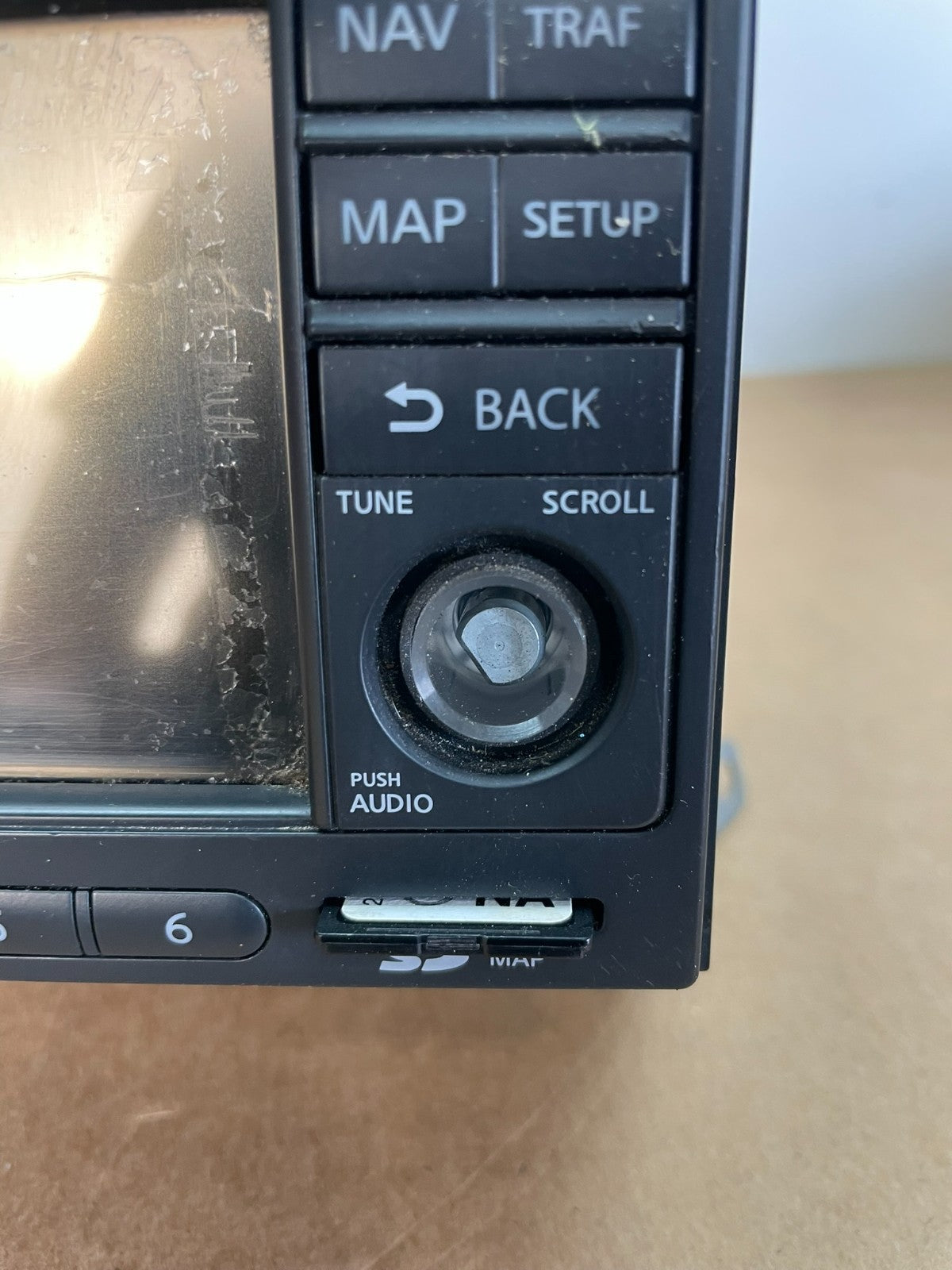 2011-2014 Nissan Juke Stereo AM FM GPS Navigation Touch Screen Radio AG0792 DG4