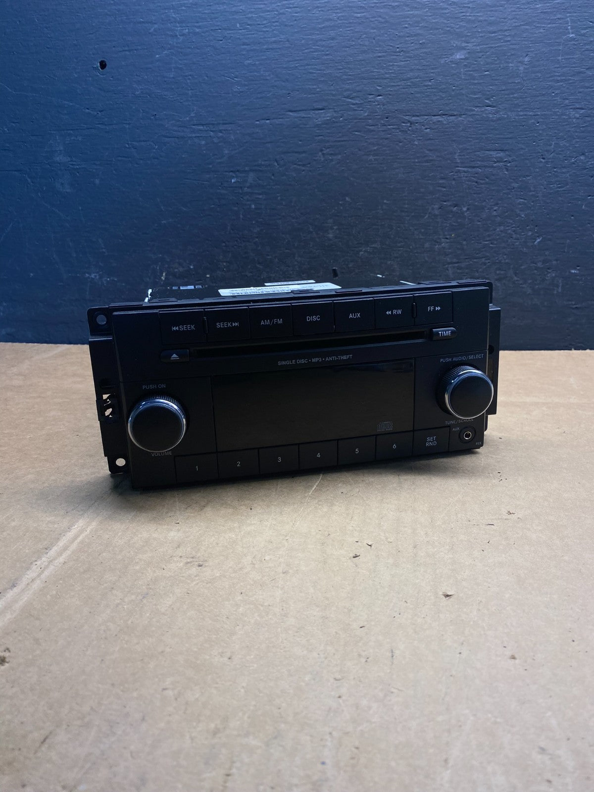 2007-2012 Chrysler Dodge Jeep Ram Radio CD MP3 AUX Receiver AD3667 DG0