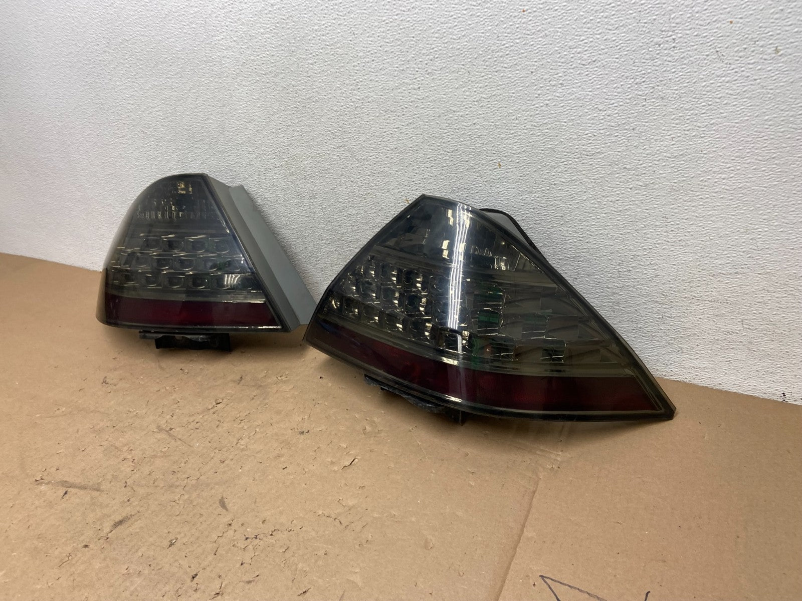 2006 to 2007 Honda Accord EX Sedan Smoke LED Left+Right Side Tail Lights AG43241